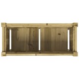 Vrtne sadilice s nogama 70x31x70 cm od impregnirane borovine | shoptok.hr