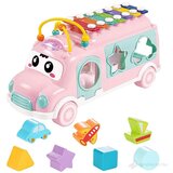 Huanger metalofon za bebe igračka magični bus Cene