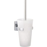 Tesa WC-garnitura s ščetko Tesa Klaam (pritrjevanje z lepljenjem, krom) | Shoptok.si