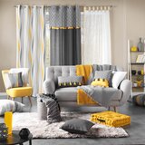 Douceur d intérieur Okrasna blazina 60x60 cm Ondulys – | Shoptok.si