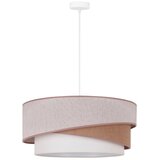  Duolla - Visilica na sajli KOBO 1xE27/15W/230V Ø 45 cm bež/braon/bela | Eponuda.com