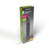 Tracer Produzni kabl 5m 5 uticnica sa prenaponskom zastitom i prekidacem crni TRALIS47138 | Eponuda.com