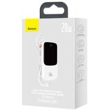 Baseus Power Bank QPow - 10 000mAh LCD Quick Charge PD 20W with cable to Lightning 8-pin white PPQD020002 | Eponuda.ba