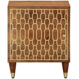  Noćni ormarići 2 kom 40 x 33 x 46 cm od masivnog drva manga | shoptok.hr