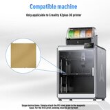 Aldor Build Plate 370 × 370 mm – Double-Sided PEI Kompatibilna sa Creality K2 Plus | Eponuda.com
