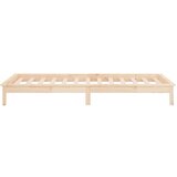  Posteljni okvir 75x190 cm trden les, (21073585) | Shoptok.si