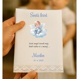  KRSTNI PRTIČEK z angelčkom in verzom KRSPRT 16 | Shoptok.si