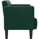  Dvosjed tamnozeleni 111 cm baršun | Eponuda.com