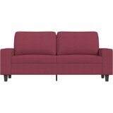  Dvosjed od tkanine crvena boja vina 140 cm | shoptok.hr