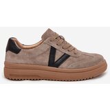 VINCEZA Suede Women's Sneakers On Platform | shoptok.hr