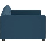  Dnevni krevet plavi 90 x 200 cm baršunasti | shoptok.hr