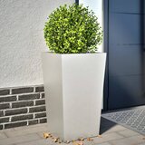Furnova Vrtno korito 2 kosa 45x45x75 cm nerjavno jeklo, (21922024) | Shoptok.si