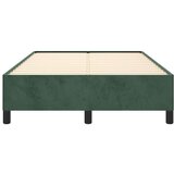  Za krevet tamnozeleni 120 x 200 cm baršunasti | shoptok.hr