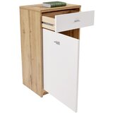 Mömax komoda 4-you new, bela, barva hrasta | Shoptok.si