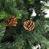  Umjetno božićno drvce sa šiškama zeleno 210 cm | shoptok.hr