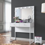 Hanah home toaletni stolić, bijeli Cijene