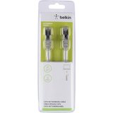 Belkin A3L981BT05M-H-S RJ45 omrežni kabel\, Patch kabel CAT 6 S/FTP 5.00 m siva z zaščitnim zapornim zatičem 1 kos, (20418220) | Shoptok.si