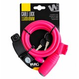 Wag spralna sajla za zaključavanje - 8 x 1500 mm,roze Cene