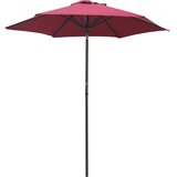  Suncobran bordo 200 x 224 cm aluminijski | shoptok.hr