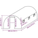  Zamjenski pokrov za plastenik (13,5 m²) 300x450x200 cm zeleni | shoptok.hr