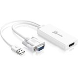 j5create JDA214 0,176 m VGA, USB A HDMI Bijelo Cene