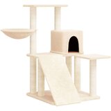  Mačje drevo s praskalniki iz sisala krem 82 cm | Shoptok.si