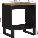  Stolić za kavu 40x31x46 cm od obnovljenog i konstruiranog drva | shoptok.hr