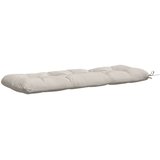  Jastučić za klupu VIANEN 100% poliester Bijela 130 x 40 x 12 cm | shoptok.hr