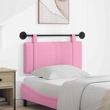  Držeće uzglavlje Zidne Ružičasta 90 x 55 x 5 cm tkanina - Ružičasta 80 cm bez LED svjetla | shoptok.hr