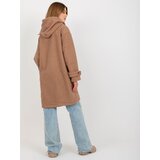 RELEVANCE Coat RV-PL-8449.98P-light brown | Shoptok.si