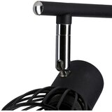 Candellux Lighting črna stropna svetilka s kovinskim senčilom 56x8 cm fly | Shoptok.si