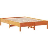  Krevet s regalom za knjige bez madraca 160x200 cm od borovine | shoptok.hr