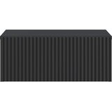  Stenski nočni omarici s predalom 2 pcs Črna 49 x 34,5 x 20 cm, (5000209737) | Shoptok.si