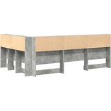  Skladišno uzglavlje Betonski sivi 207,5 x 137,5 x 76,5 cm | shoptok.hr