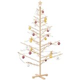  Drveno božićno drvce Prirodna 180 cm Masivno borovo drvo | shoptok.hr