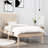 Furnova Posteljni okvir iz trdnega lesa 90x190 cm, (21940697) Cene