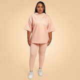 BeastPink ženska oversized majica Bliss Pink 91576
