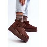 Boto FD1 Suede Platform Snow Boots Brown Corcoran Cijene
