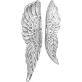  Skulptura Krila 2 pcs Srebrno 31 x 5 x 91 cm Aluminij Cijene