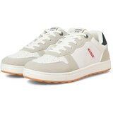 Jack & Jones Niske tenisice 'JFWBARNEY' mornarsko plava / bež siva / crvena / bijela | shoptok.hr