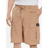 DC Kratke hlače iz tkanine Tundra ADYWS03068 Bež Regular Fit