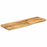 Stolna ploča 110x30x3,8 cm masivno drvo manga sa živim rubom | shoptok.hr