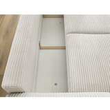 Bobochic Paris Krem sklopiva sofa od samta 257 cm Lucien – | shoptok.hr