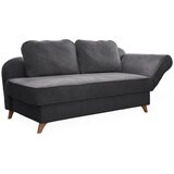 Miuform Siv ležalnik iz rebrastega žameta (desni kot) Chic Charlotte – | Shoptok.si