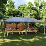  Profesionalni šator za zabave 4 x 6 m antracit 90 g/m² | shoptok.hr