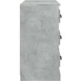  Komoda betonsko siva 70x35,5x67,5 cm inženirski les | Shoptok.si