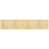  Tepih pravokutni svijetli prirodni 80 x 400 cm od bambusa | shoptok.hr