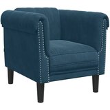  3-dijelni set sofa plavi baršunasti | shoptok.hr