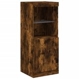  Komoda s LED svjetlima boja dimljenog hrasta 162x37x100 cm | shoptok.hr