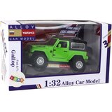  Metalni terenski auto za igru u omjeru 1:32 - zeleni | Shoptok.si